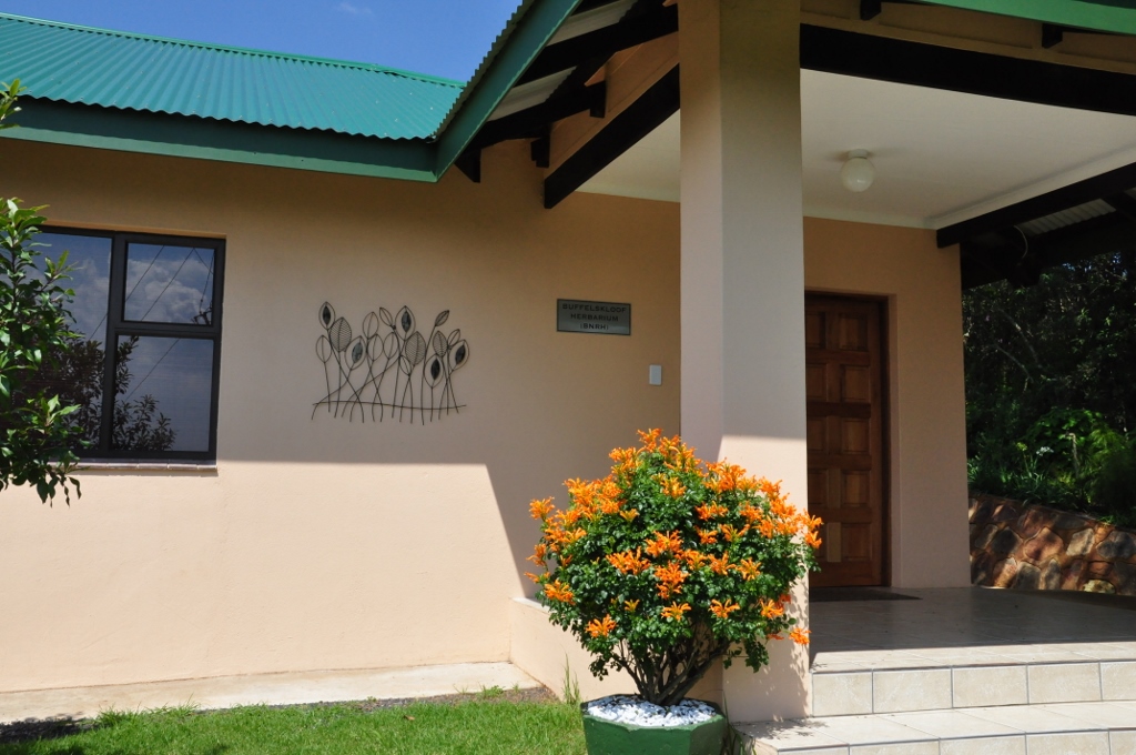 Entrance to Buffelskloof Herbarium