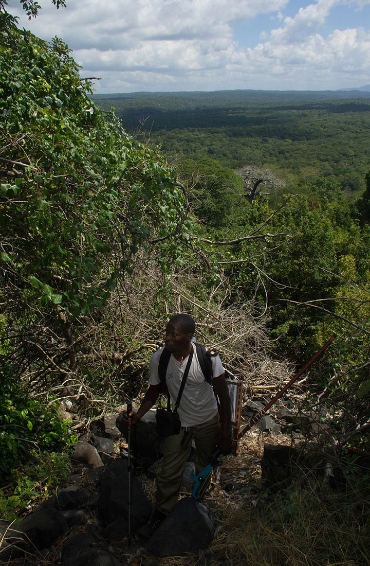 Tongai on Mt Bunga.